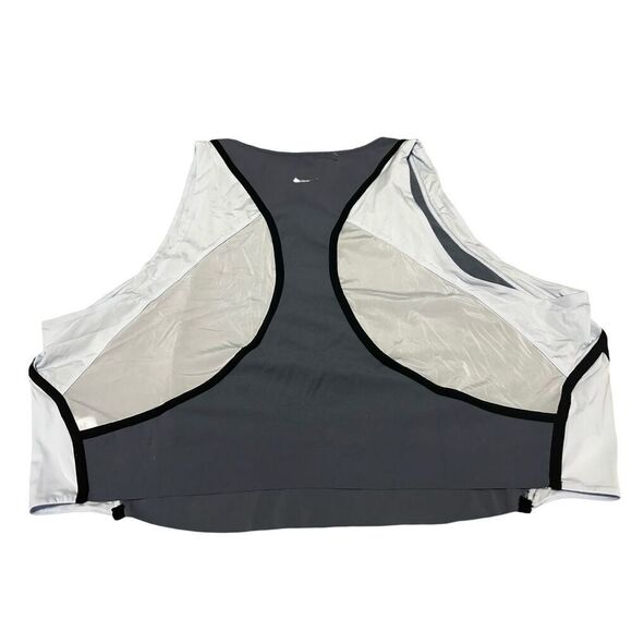 NIKE Womens Yoga Dri-fit Luxe Cropped Tank Top Blue Training 1X - Picture 3 of 6